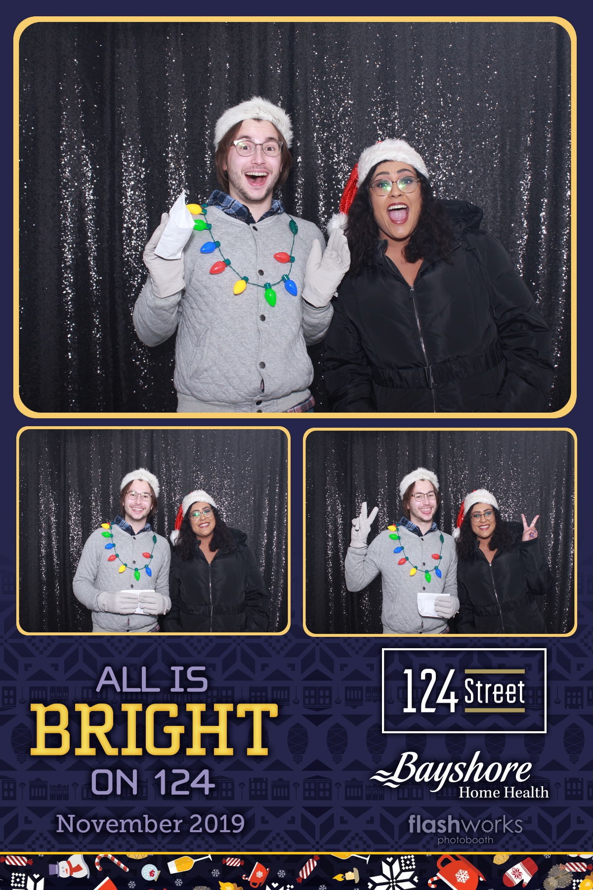 All Is Bright on 124th Street 2019 | View more photos from the event at gallery.flashworksphotobooth.com/u/FlashworksPhotoboothInc/All-Is-Bright-on-124th-Street-2019